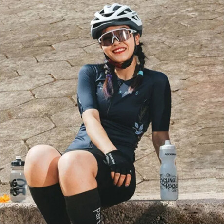 Rockbros - Remera de Ciclista Mujer 151100010 - Transpirable. Secado Rápido. 3XL. 001