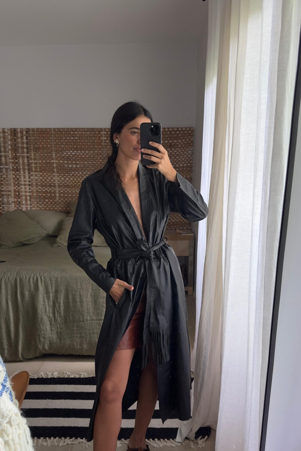 Matrix Trench Negro