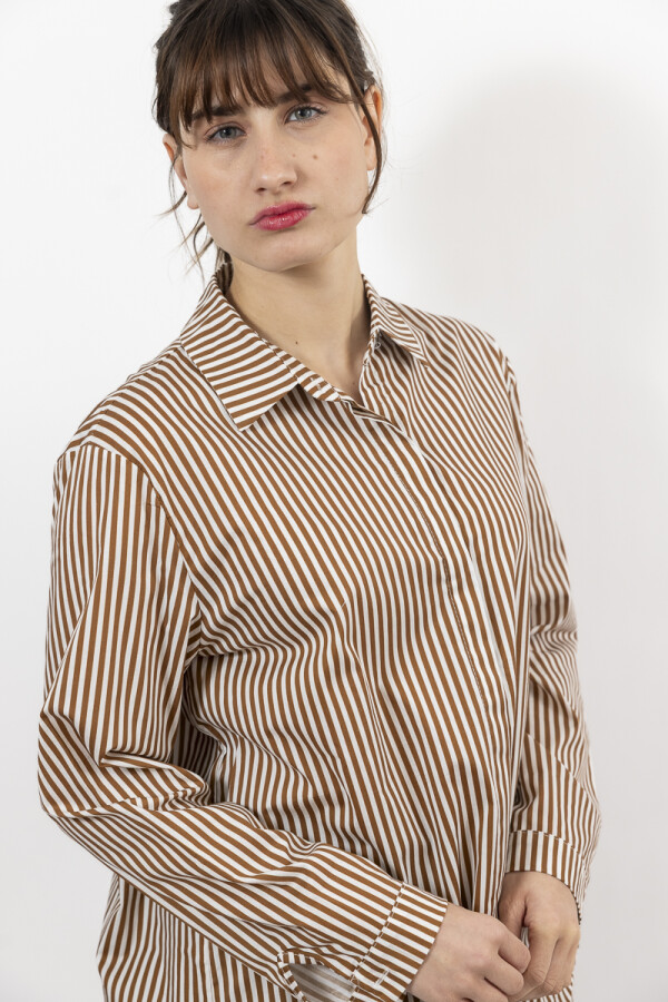 CAMISA ALGODON CUARZO LILA