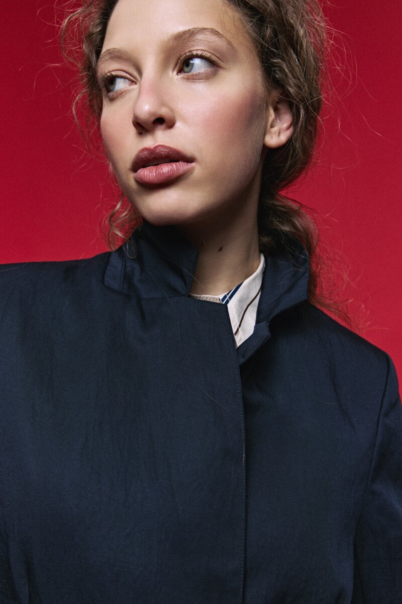 BLAZER LISSE MARINO Azul Marino