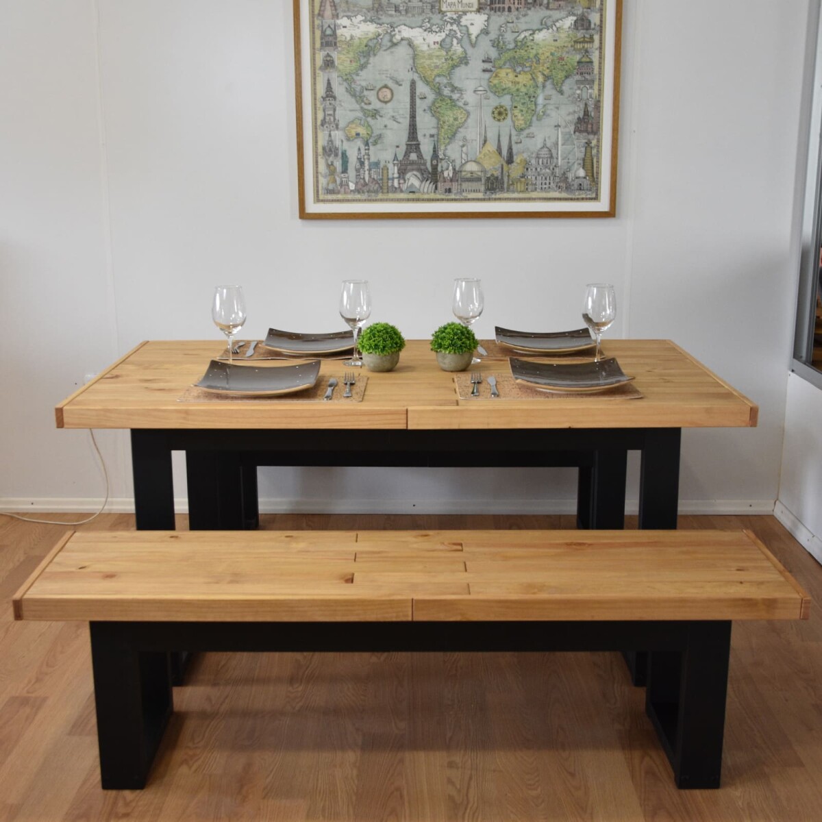 Juego de Comedor Pata U 1,60 