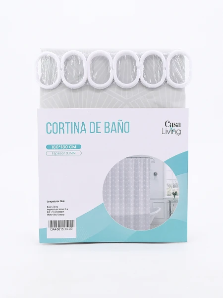 CORTINA PEVA 0,1MM GRIS