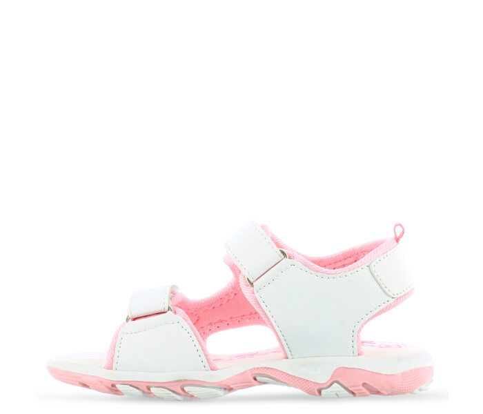 Sandalia KATIE con velcros White/Pink