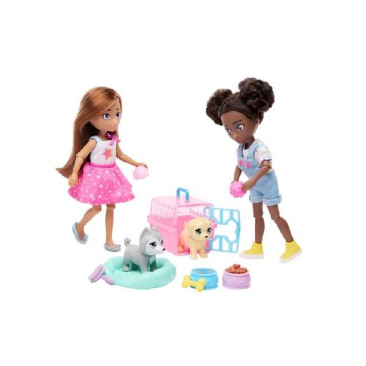 Hey Bestie Muñecas Isa y Evie con Accesorios - Hey Bestie Muñecas Isa Y Evie Con Accesorios 