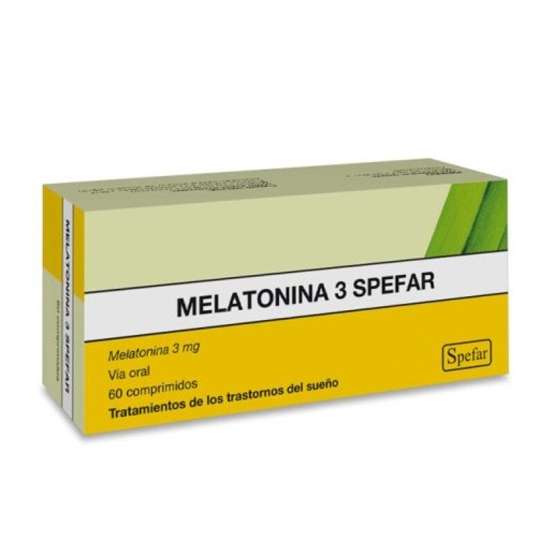 Melatonina 3 Mg. 60 Comp. Melatonina 3 Mg. 60 Comp.