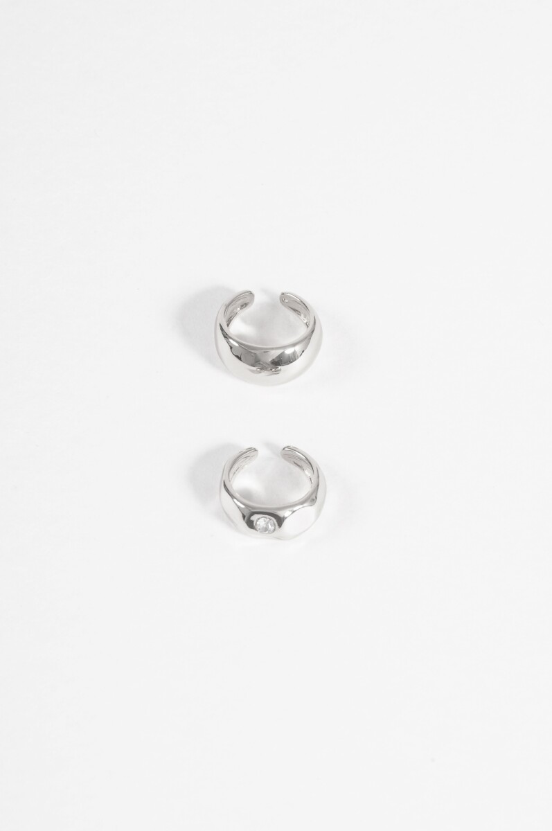 Anillo pie bold - plateado 