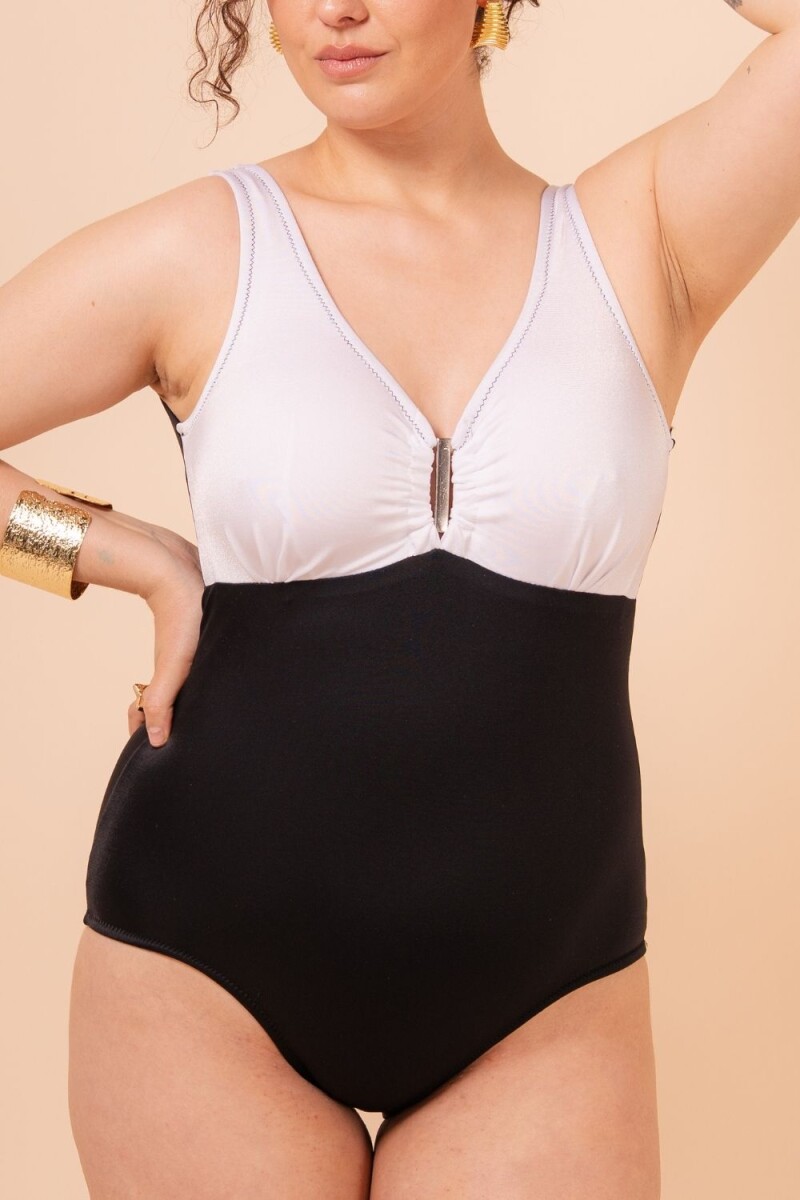 Malla Mississippi - Blanco y Negro 