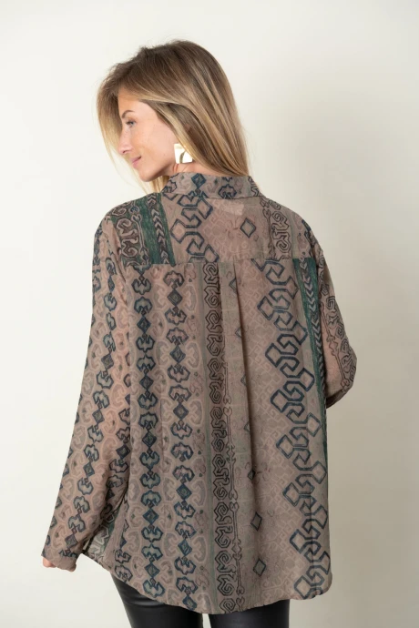 CAMISA VENTURINA Verde