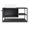 MUEBLE DE BAÑO SUSPENDIDO 80 CM S/BACHA - GRAFITO/NEGRO MUEBLE DE BAÑO SUSPENDIDO 80 CM S/BACHA - GRAFITO/NEGRO