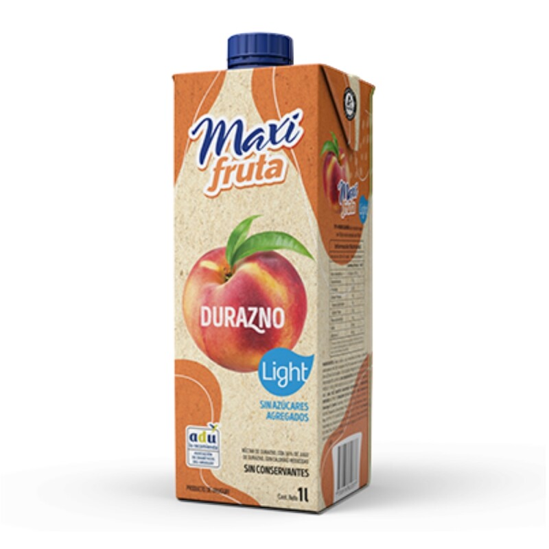 Maxi Fruta Jugo Durazno Light 1l Maxi Fruta Jugo Durazno Light 1l