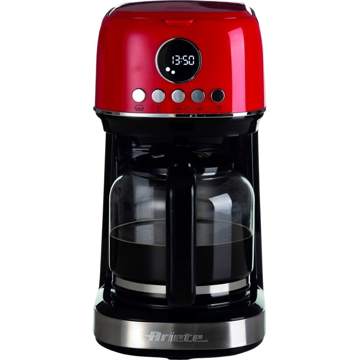 Cafetera drip moderna rojo Ariete 