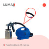 Pistola Para Pintar Lumax 650w Aluminio Pistola Para Pintar Lumax 650w Aluminio