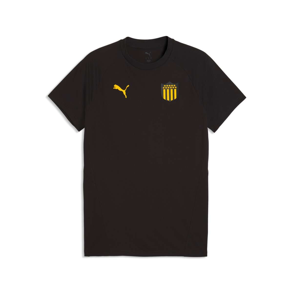 Remera Cap Evostripe Tee de Hombre - Negro 