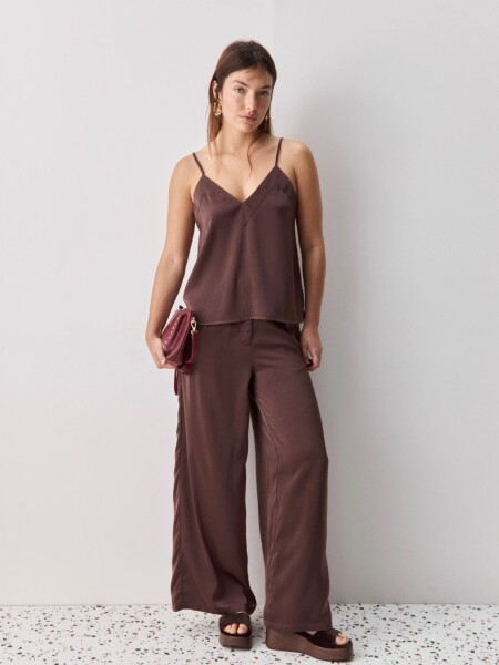 MUSCULOSA ALLIE TEQUILA CHOCOLATE