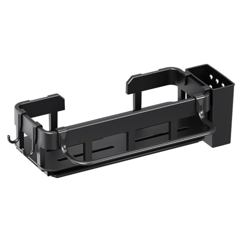 Estante con adhesivo multiuso NEGRO