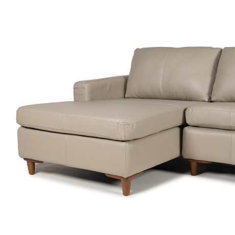 Rinconera Sevilha - Cuero Natural - Chaise Izquierdo 1011 (Granizo)