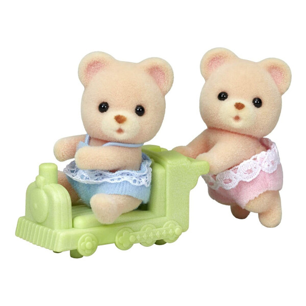 Sylvanian Families Gemelos Oso Pardo Osito Niño Juguete Sylvanian Families Gemelos Oso Pardo Osito Niño Juguete