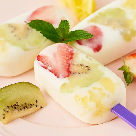 Molde para paletas heladas con palitos – silicona flexible Azul