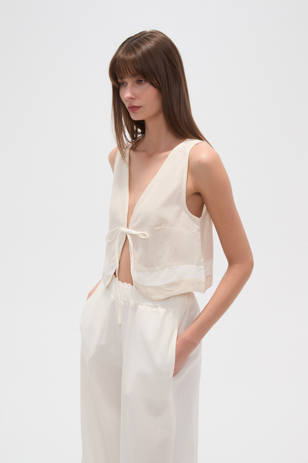 Chaleco Grana Estampado 1