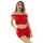 Conjunto Arrastao Malicia Pimenta Sexy Rojo