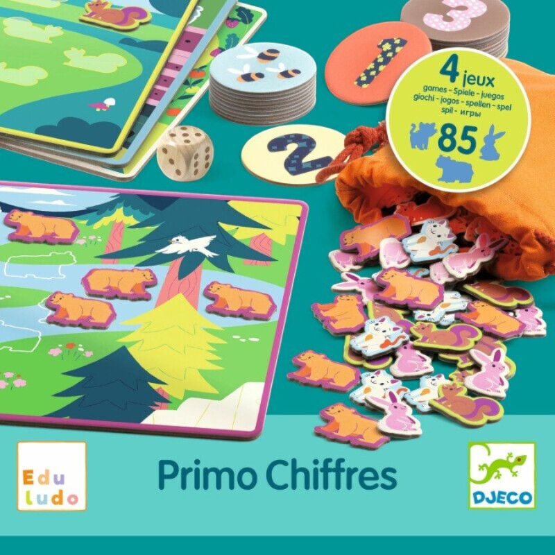 Juego de Mesa Primo Chiffres Djeco Juego de Mesa Primo Chiffres Djeco