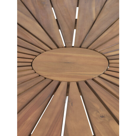 Mesa De Jardin Bastrup Ø120 Mad Dura/Blanco