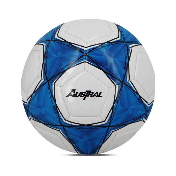 Austral Pelota Futbol Cancha Blanco Azul Blanco-azul