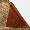Bolso The Shopping En Cuero Graneado Metalizado Metalizado