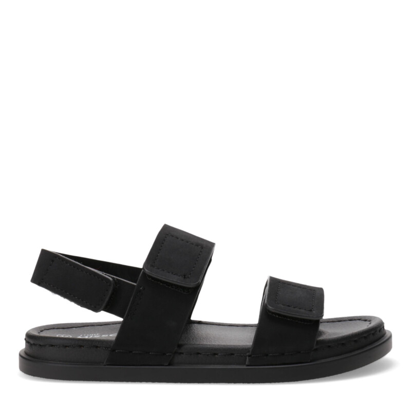 Sandalia de Niña Mini Miss Carol HOLBORN con velcro Negro