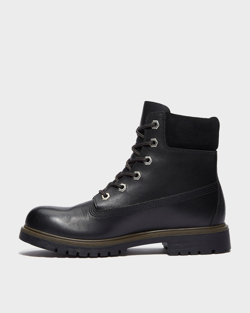 Botas Timberland Premium 6 Inch Waterproof Mujer Black Full Grain