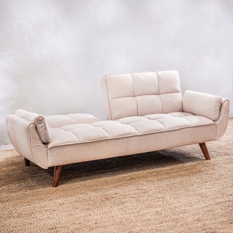 Sofá Cama Frida 3 Cuerpos Beige