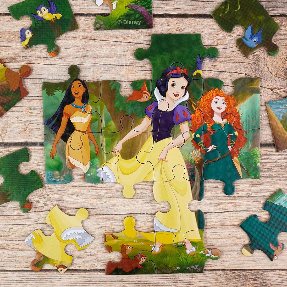 Puzzle Princesas 20 piezas 