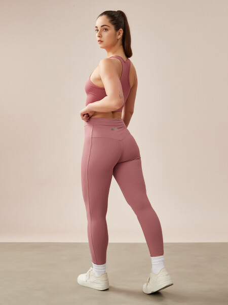 CALZA BRUNA ROSA OSCURO