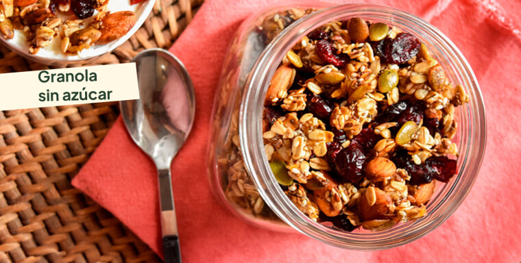 Granola sin azúcar