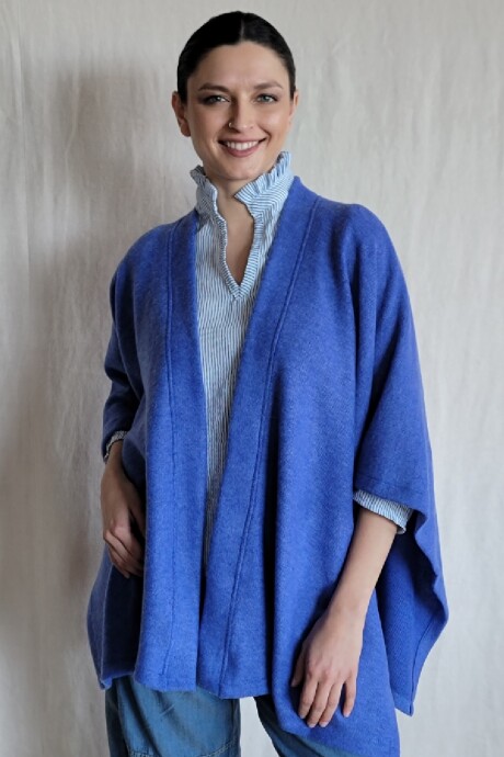 Ruana Cerdeña Azul