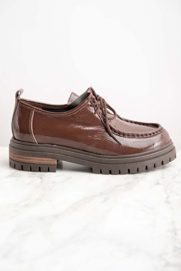 Mocasin Cuero Cafe