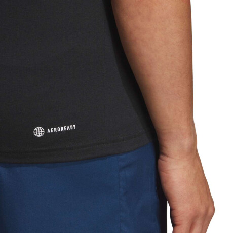 Remera Tr-Es Fr Sintetico T de Hombre negro