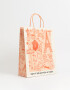 Accesorios Regalos Estampados Bolsa De Regalo Estampada - Rosa Claro