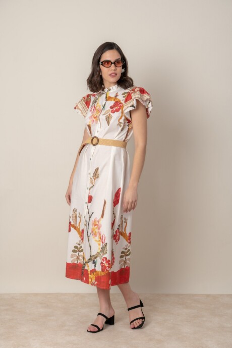VESTIDO AIDANA Coral