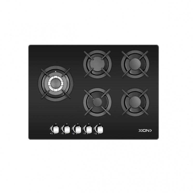 Placa A Gas Xion 5 Hornallas Vidrio Placa A Gas Xion 5 Hornallas Vidrio