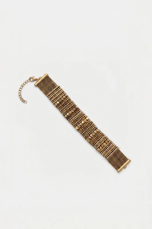 PULSERA METALLIC Dorado