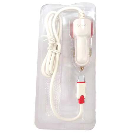 Cargador Bulud 12v 2,4a Tipo C + 1 Usb Cargador Bulud 12v 2,4a Tipo C + 1 Usb