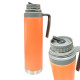 Termo Comet 750 ml Acero Inoxidable con Asa Fija y Pico Cebador Coral