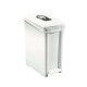Papelera Basurero Con Pedal Rimax - 10 litros Blanco