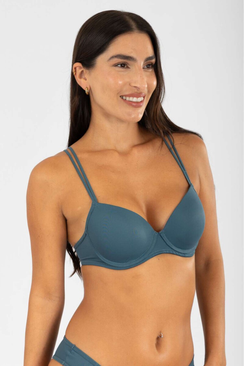 Soutien preformado sacks every day - Azul acero 