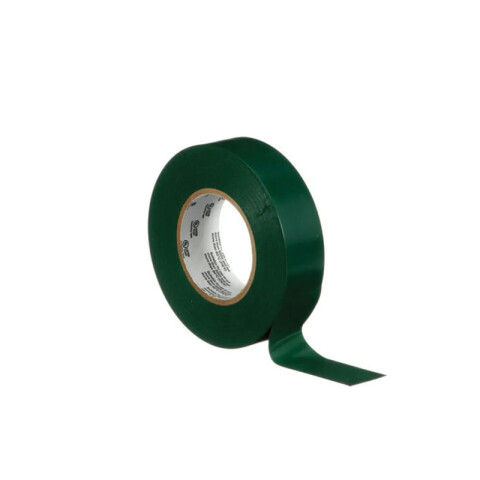 Cinta aislante Temflex 165 19mm x 18 mt. verde T50046X