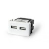 TOMA DOBLE USB BLANCO SIST. MOD. - LM TOMA DOBLE USB BLANCO SIST. MOD. - LM