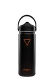 TERMO HYDRATE 530ML NEGRO Y NARANJA
