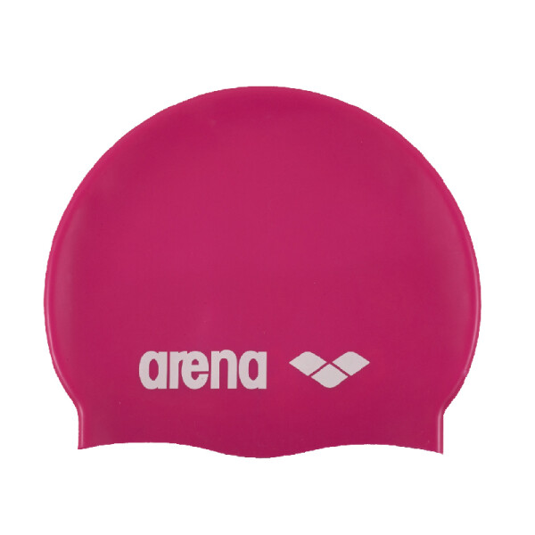 Gorra De Natación Para Niños Arena Classic Silicone Junior Cap Fucsia