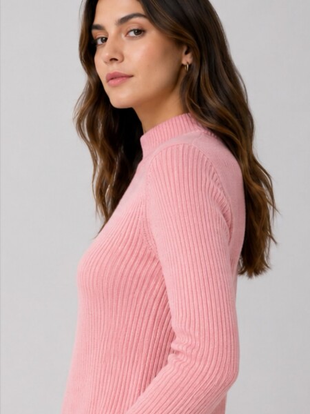 POLERA SLOWLY 915 ROSADO